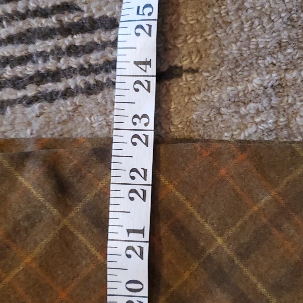 Ann Taylor Brown Plaid A-Line Skirt - Picture 8 of 12